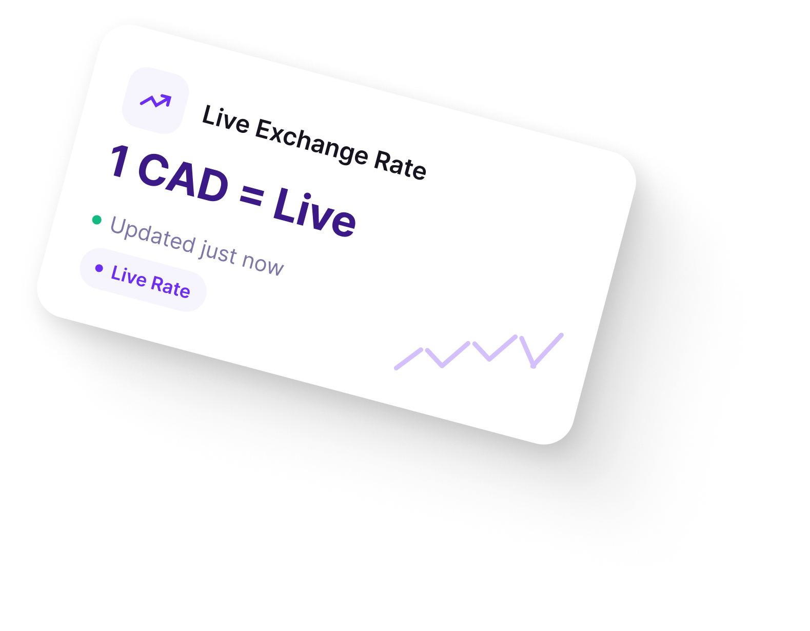 Live exchange rate